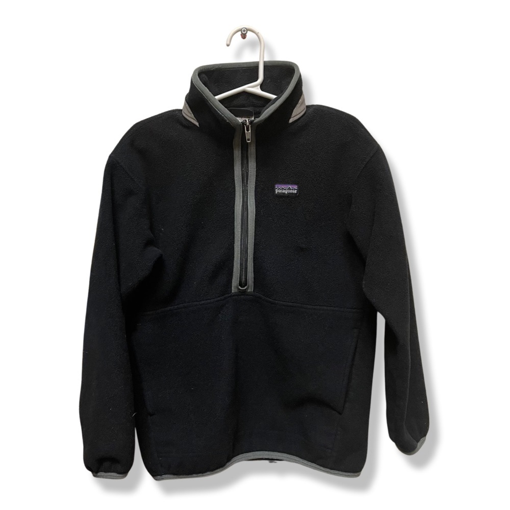 Patagonia Fleece Jacket Black Boy’s size S (8)